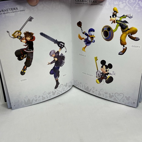 Kingdom Hearts 3 Special Edition Art Book Disney Square Enix Book - Picture 3 of 7
